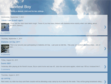 Tablet Screenshot of mysweetestboy.blogspot.com