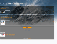 Tablet Screenshot of copypastethemovie.blogspot.com