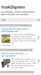 Mobile Screenshot of itsok2bgreen.blogspot.com
