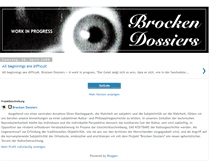 Tablet Screenshot of brockendossiers.blogspot.com