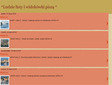 Tablet Screenshot of listonoszdoreczyl.blogspot.com