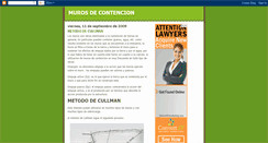 Desktop Screenshot of muros-contencion.blogspot.com