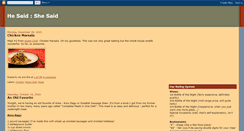 Desktop Screenshot of davesaid-patsaid.blogspot.com