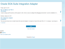 Tablet Screenshot of frankfu-oracle-soa-adapter.blogspot.com