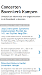 Mobile Screenshot of concertenbovenkerkkampen.blogspot.com
