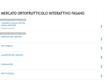 Tablet Screenshot of mercatofasano.blogspot.com