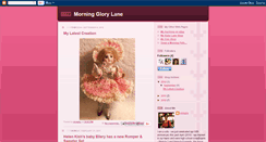 Desktop Screenshot of morningglorylane.blogspot.com