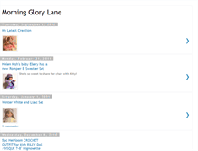 Tablet Screenshot of morningglorylane.blogspot.com