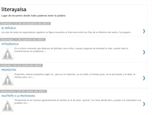 Tablet Screenshot of literayaisa.blogspot.com