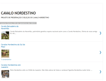 Tablet Screenshot of cavalonordestino.blogspot.com