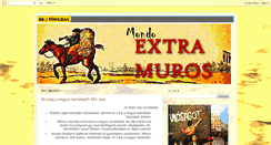 Desktop Screenshot of mondoextramuros.blogspot.com