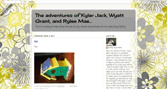 Desktop Screenshot of kylerskisses.blogspot.com