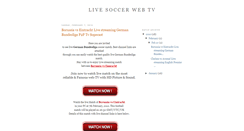 Desktop Screenshot of live-soccer-web-tv.blogspot.com