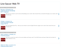 Tablet Screenshot of live-soccer-web-tv.blogspot.com