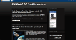 Desktop Screenshot of franklinmarianonoticias.blogspot.com