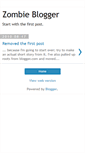 Mobile Screenshot of imazombie.blogspot.com