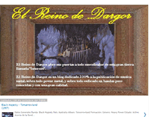 Tablet Screenshot of elreinodedargor.blogspot.com