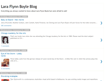 Tablet Screenshot of laraflynnboyle.blogspot.com