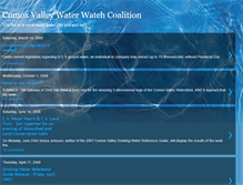 Tablet Screenshot of comoxvalleywaterwatch.blogspot.com