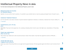 Tablet Screenshot of ip-news-asia.blogspot.com