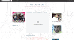 Desktop Screenshot of bec-cyf.blogspot.com