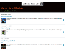 Tablet Screenshot of mamalishalifestyle.blogspot.com