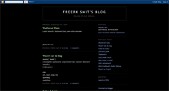 Desktop Screenshot of freerksmit.blogspot.com