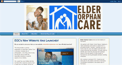 Desktop Screenshot of elderorphancare.blogspot.com