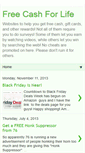 Mobile Screenshot of freecashforlife.blogspot.com