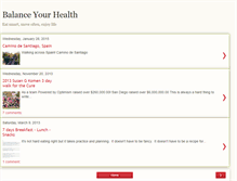 Tablet Screenshot of pamelaann-balancinghealth.blogspot.com