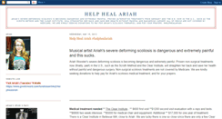 Desktop Screenshot of help-heal-ariah.blogspot.com