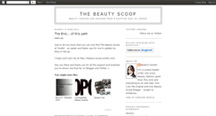 Desktop Screenshot of beauty-scoop.blogspot.com