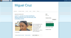 Desktop Screenshot of miguelnunescruz.blogspot.com