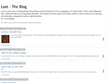 Tablet Screenshot of hookedonlost.blogspot.com