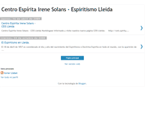 Tablet Screenshot of espiritismolleida.blogspot.com