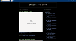 Desktop Screenshot of episodesyugi-oh3.blogspot.com