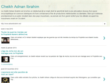 Tablet Screenshot of cheikh-adnan.blogspot.com