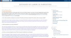 Desktop Screenshot of divisionoflabor.blogspot.com