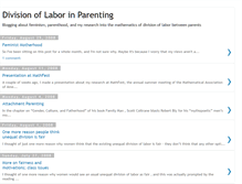 Tablet Screenshot of divisionoflabor.blogspot.com