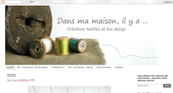 Desktop Screenshot of dansmamaisonilyaboutique.blogspot.com