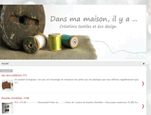 Tablet Screenshot of dansmamaisonilyaboutique.blogspot.com