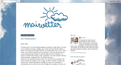 Desktop Screenshot of maiwetter.blogspot.com