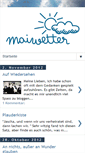 Mobile Screenshot of maiwetter.blogspot.com