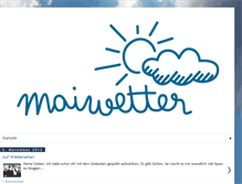 Tablet Screenshot of maiwetter.blogspot.com