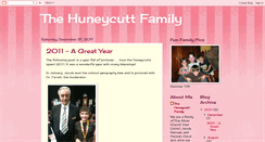 Desktop Screenshot of huneycuttfamily.blogspot.com