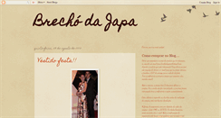 Desktop Screenshot of brechodajapa.blogspot.com
