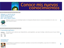 Tablet Screenshot of conocemisnuevosconocimientos.blogspot.com