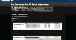 Desktop Screenshot of colonnyx.blogspot.com