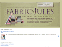 Tablet Screenshot of fabricjules.blogspot.com