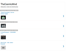 Tablet Screenshot of cosmicminds.blogspot.com